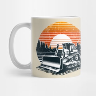 Bulldozer Mug